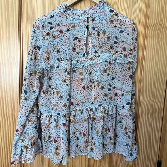 Sundance Ruffled top. Size small. - Picture 4 of 7